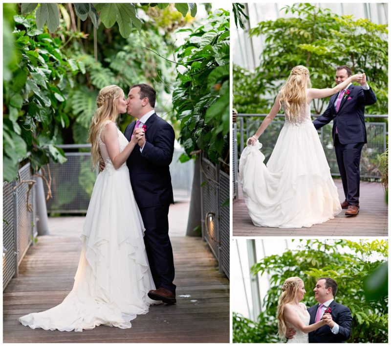 Cleveland Botanical Gardens Wedding