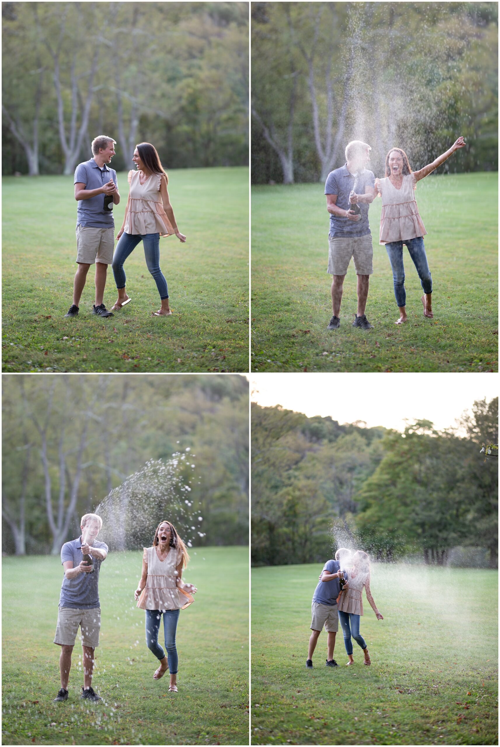 Deer Lakes Park Engagement Session - Tarentum, PA - by Wedding and Engagement Photographer Acevedo Weddings