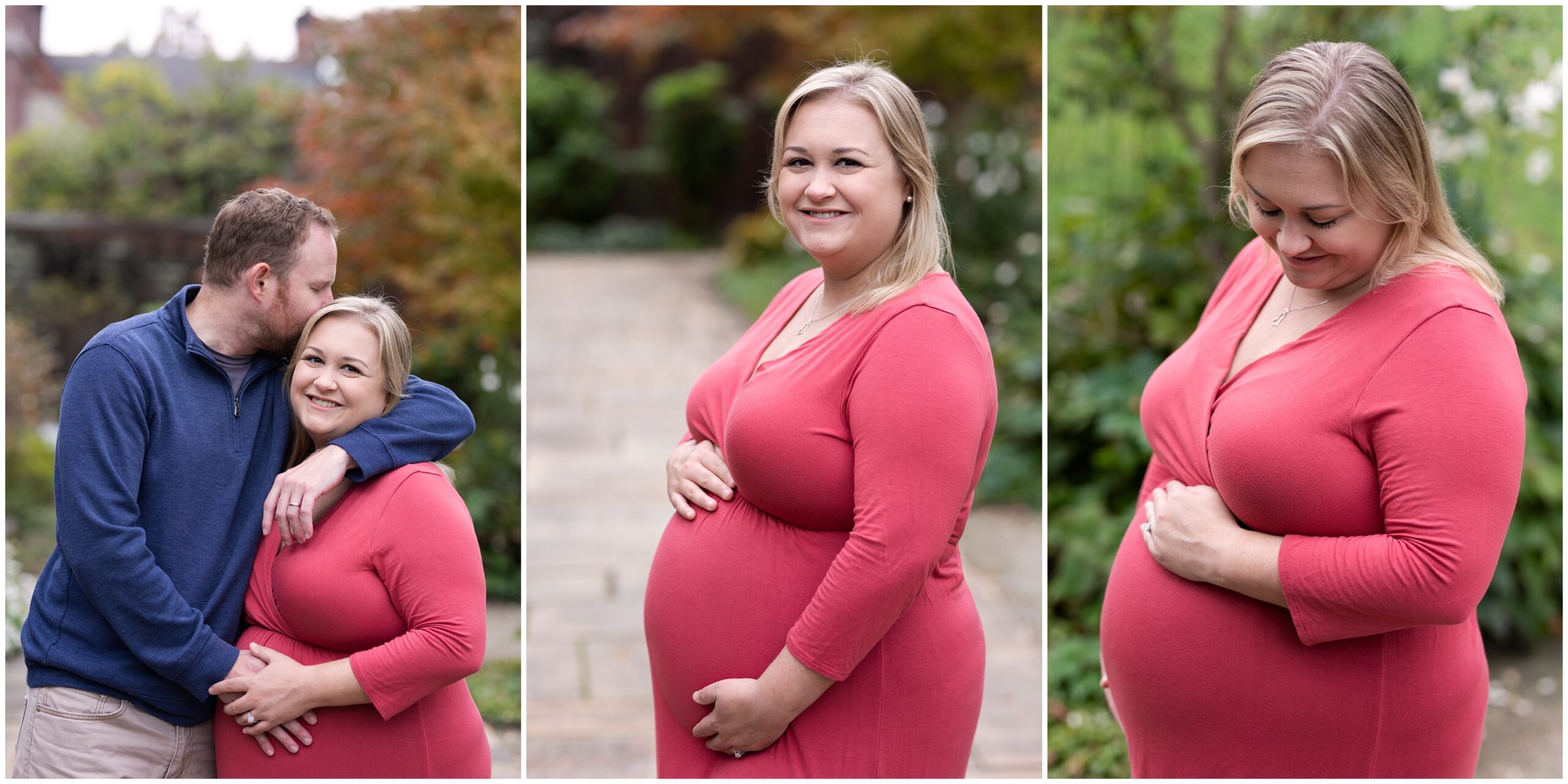Fall Maternity Session at Mellon Park in Pittsburgh PA by Pittsburgh Maternity Photographer Acevedo Weddings