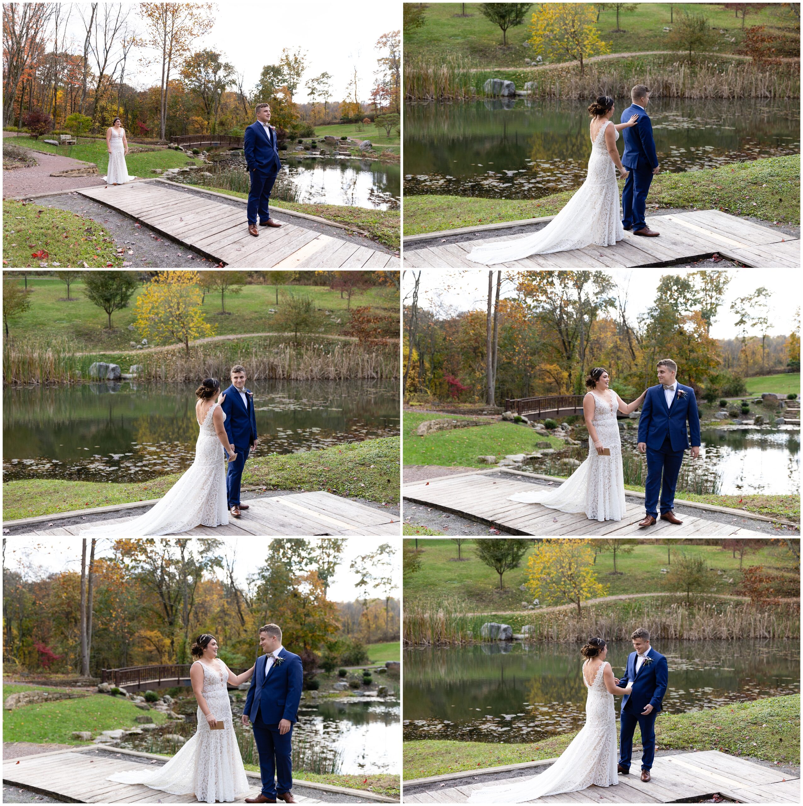 Pittsburgh Botanic Garden Fall Wedding photographed by Pittsburgh Wedding Photographer Acevedo Weddings