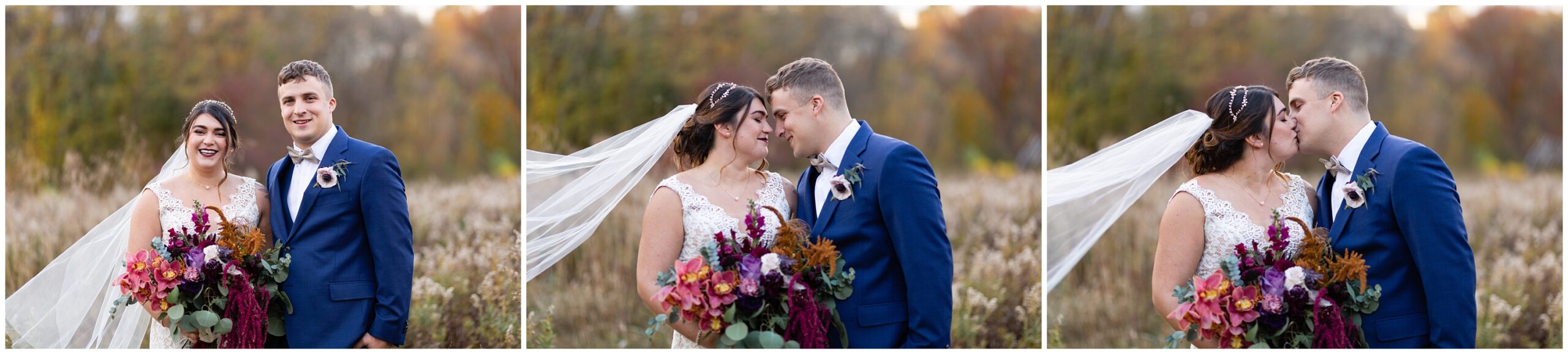 Pittsburgh Botanic Garden Fall Wedding photographed by Pittsburgh Wedding Photographer Acevedo Weddings