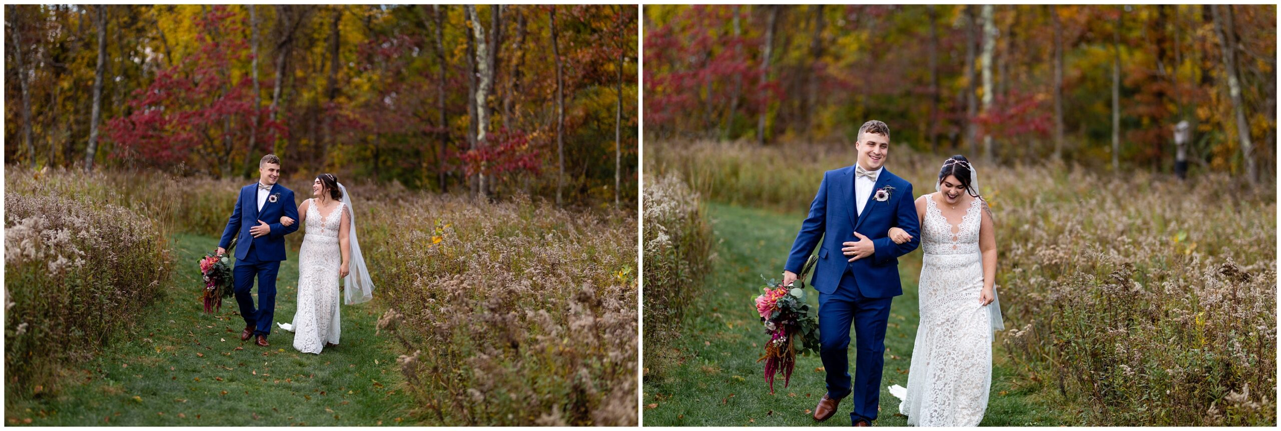 Pittsburgh Botanic Garden Fall Wedding photographed by Pittsburgh Wedding Photographer Acevedo Weddings