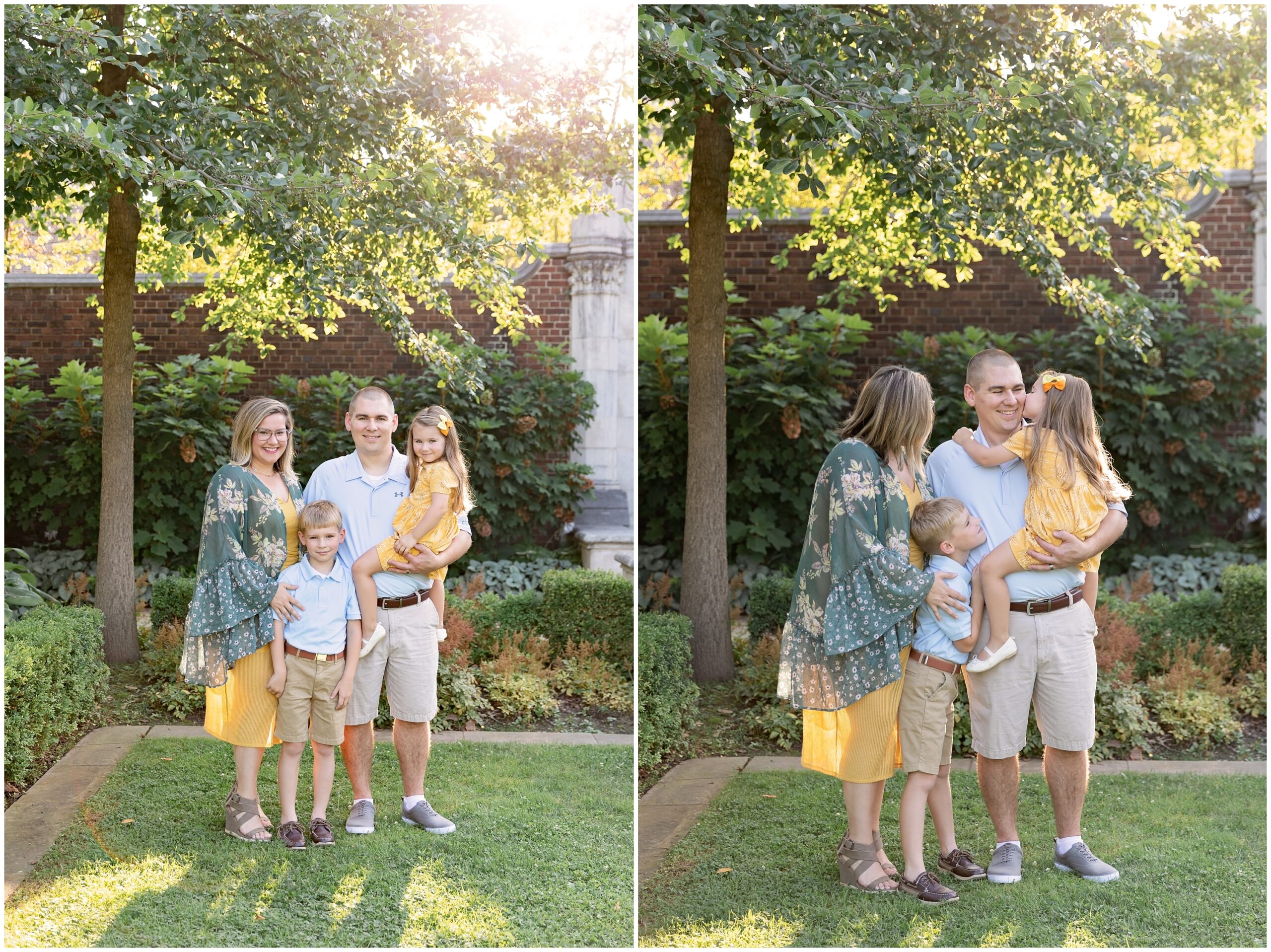 Mellon Park Family Session in Pittsburgh PA Photographed by Pittsburgh Family Photographer Acevedo Weddings