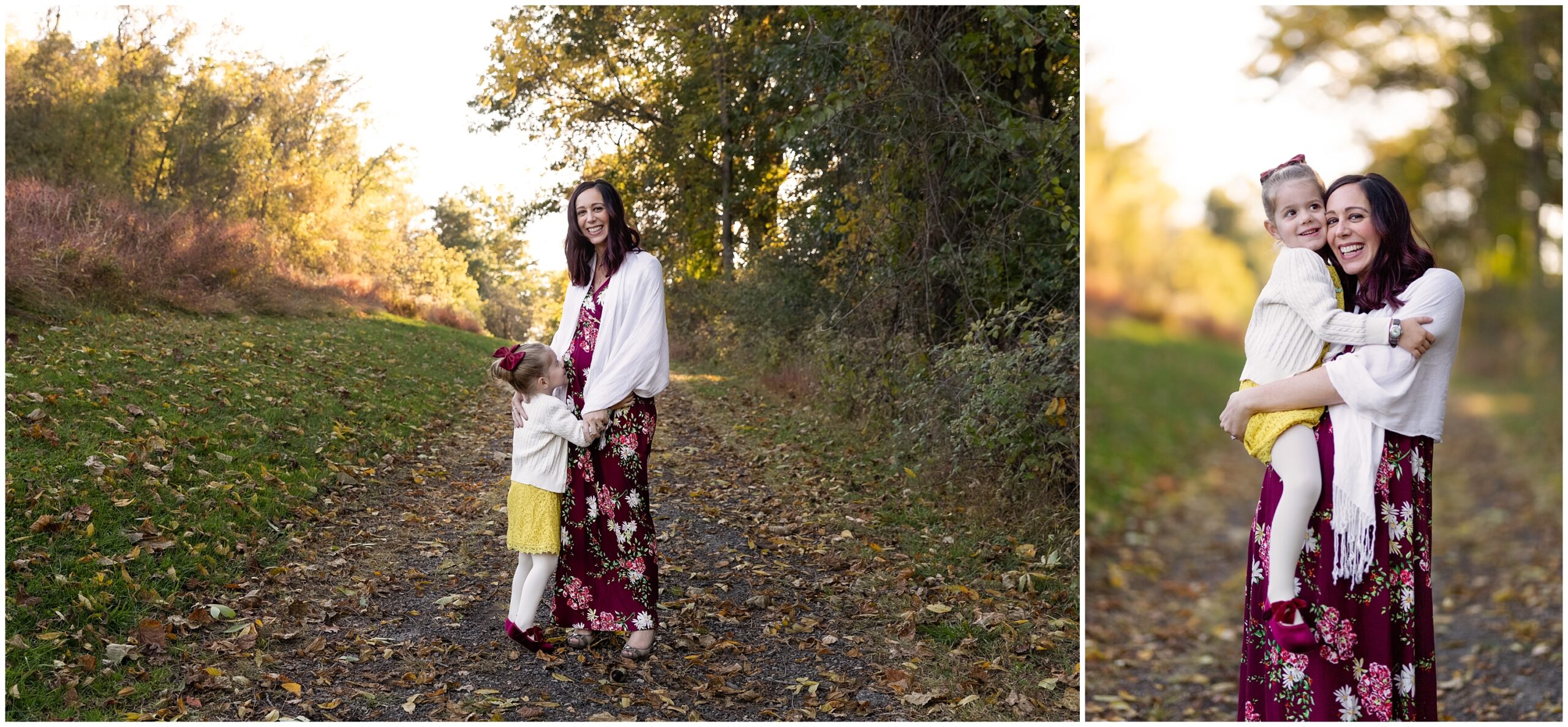 Fall Boyce Park Maternity Session in Plum PA Photographed by Plum and Pittsburgh Family & Maternity Photographer Acevedo Weddings