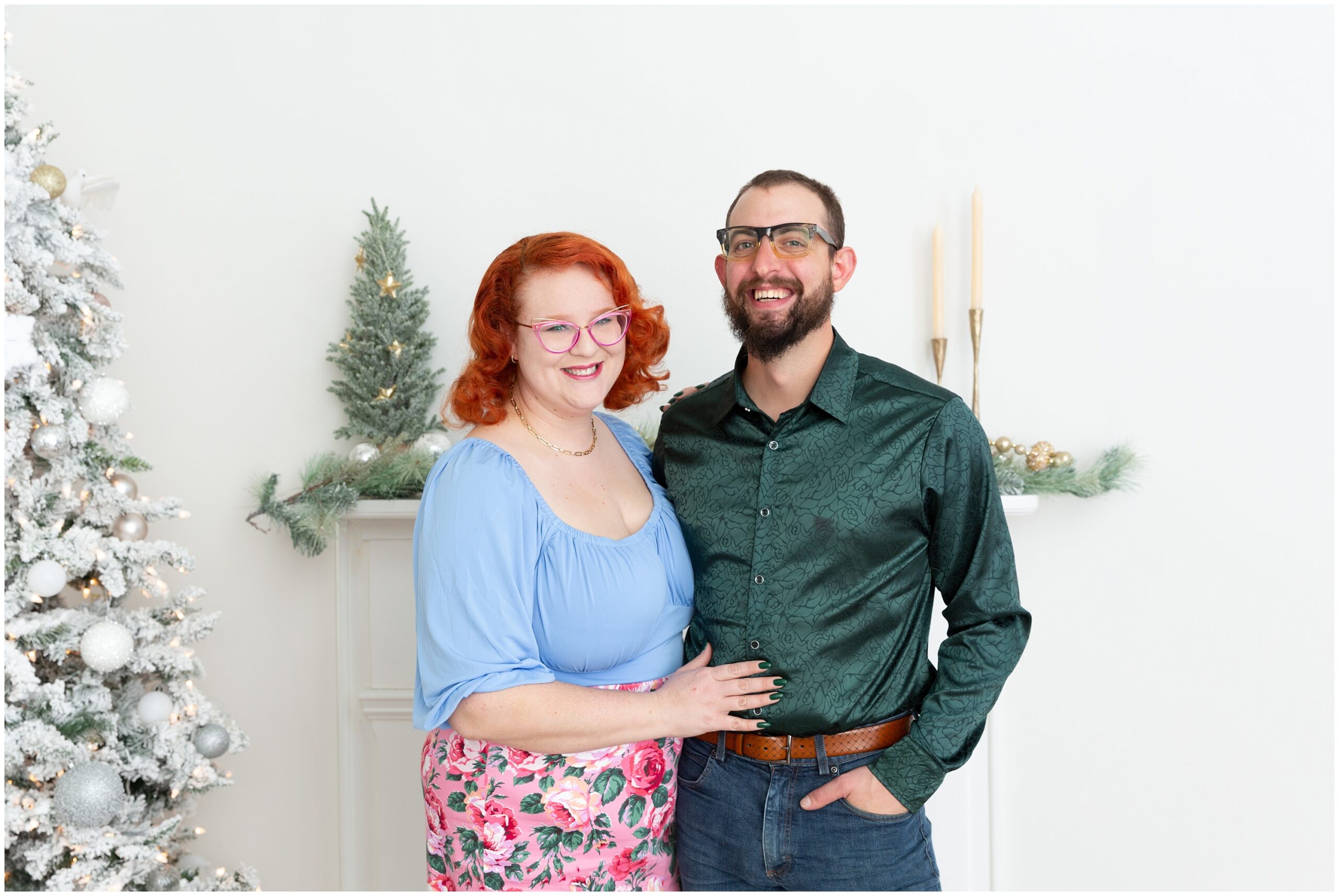 Pittsburgh Studio Holiday Mini Session, a Family Portrait Session photographed by Pittsburgh Family Photographer, Acevedo Weddings