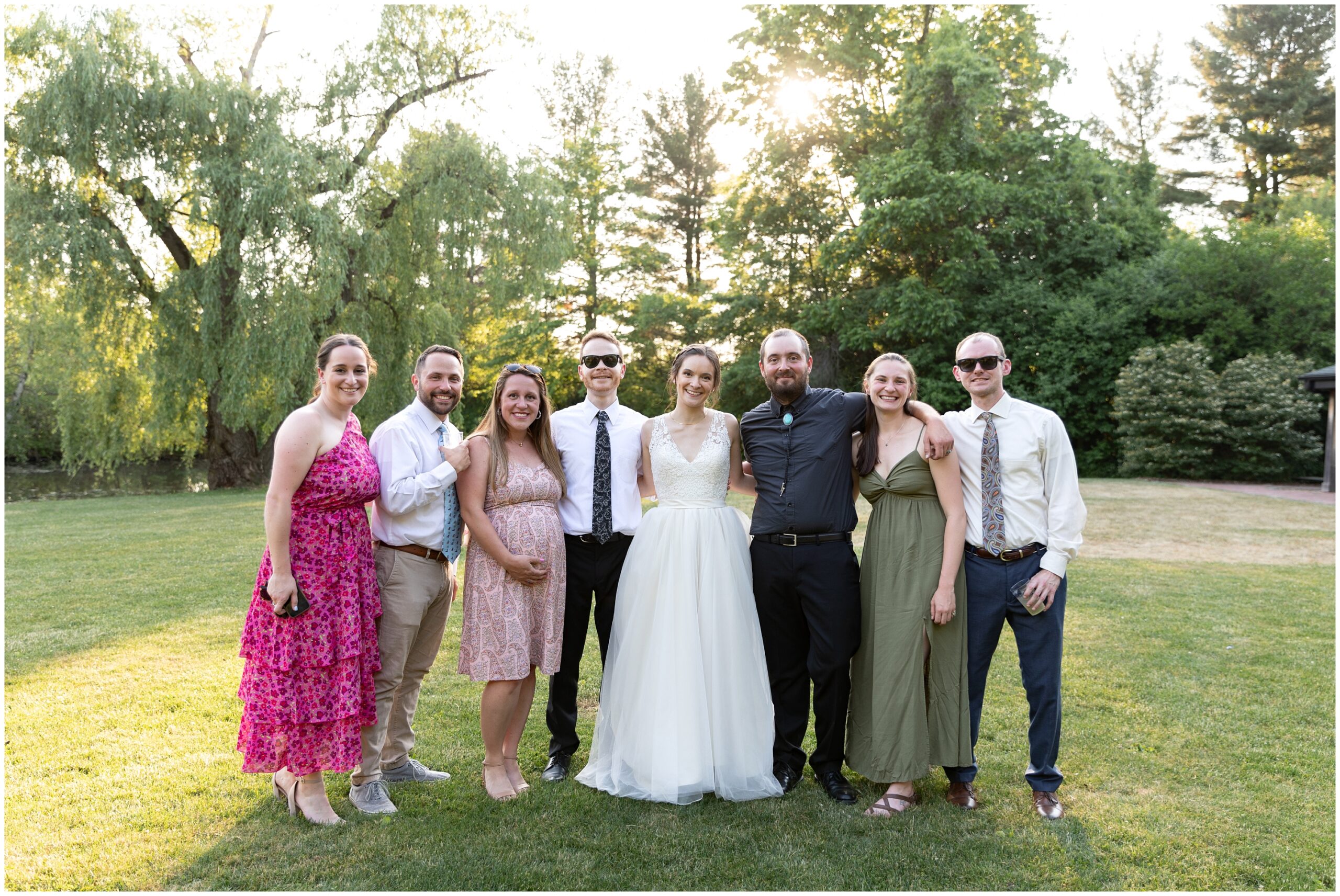 Succop Nature Park Wedding Photographed by Pittsburgh Wedding Photographer Acevedo Weddings