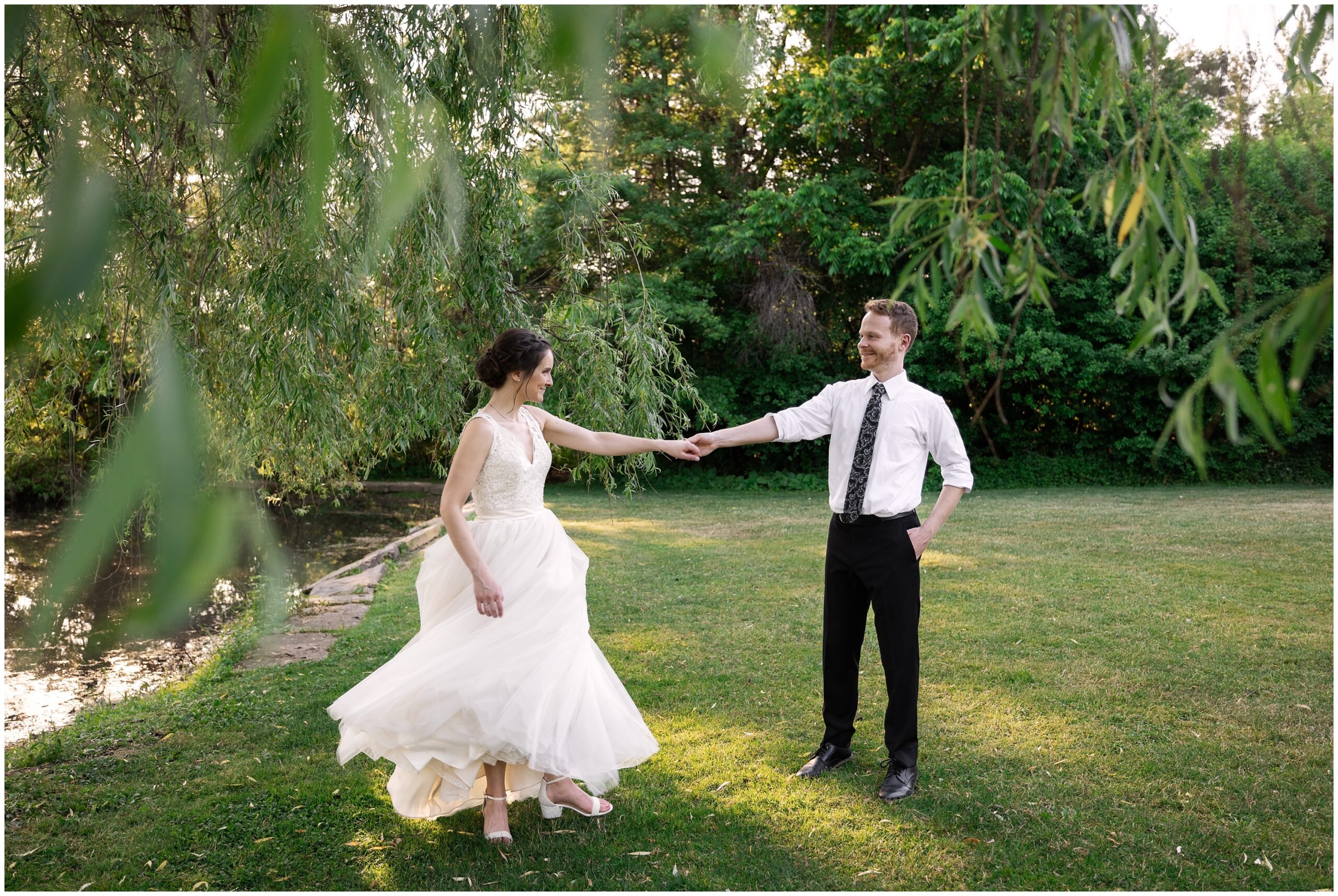 Succop Nature Park Wedding Photographed by Pittsburgh Wedding Photographer Acevedo Weddings