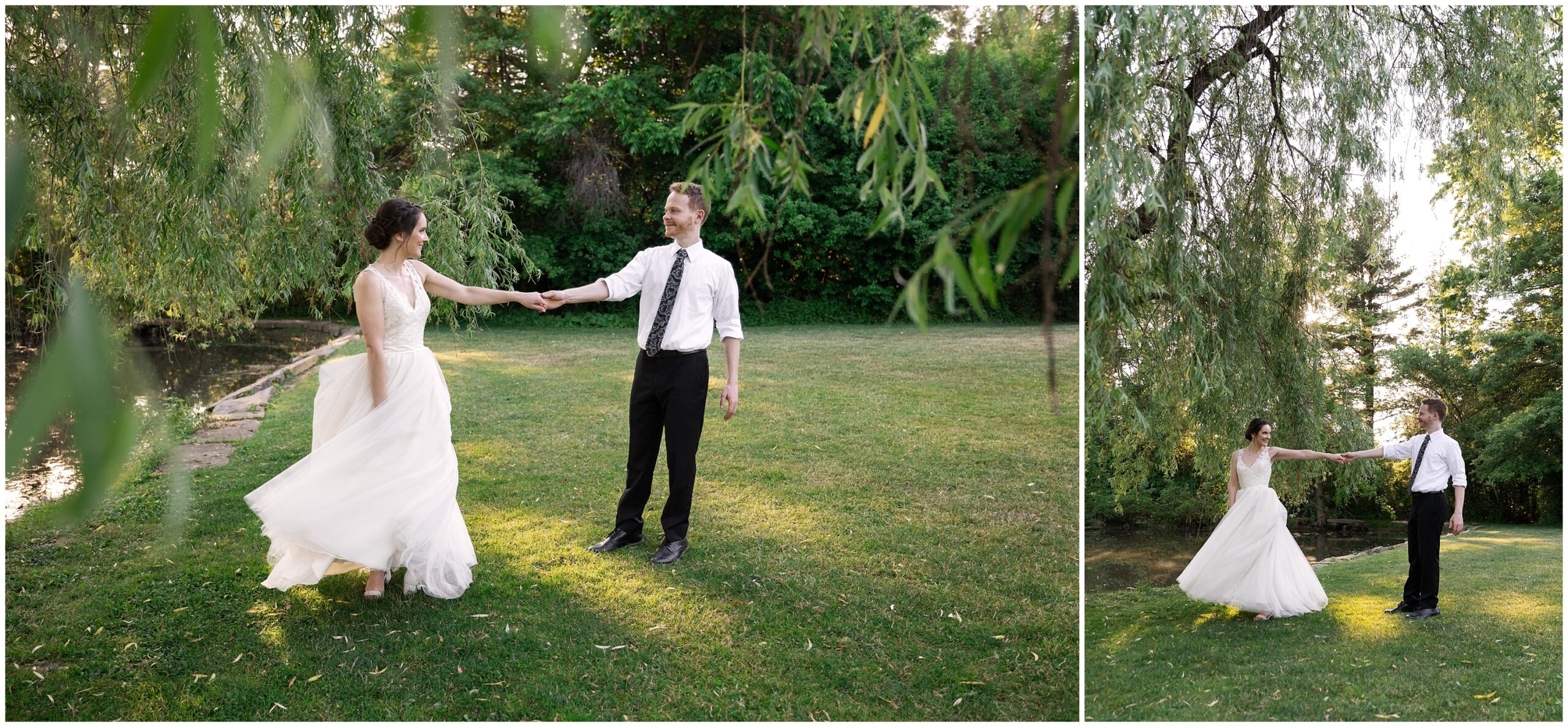 Succop Nature Park Wedding Photographed by Pittsburgh Wedding Photographer Acevedo Weddings