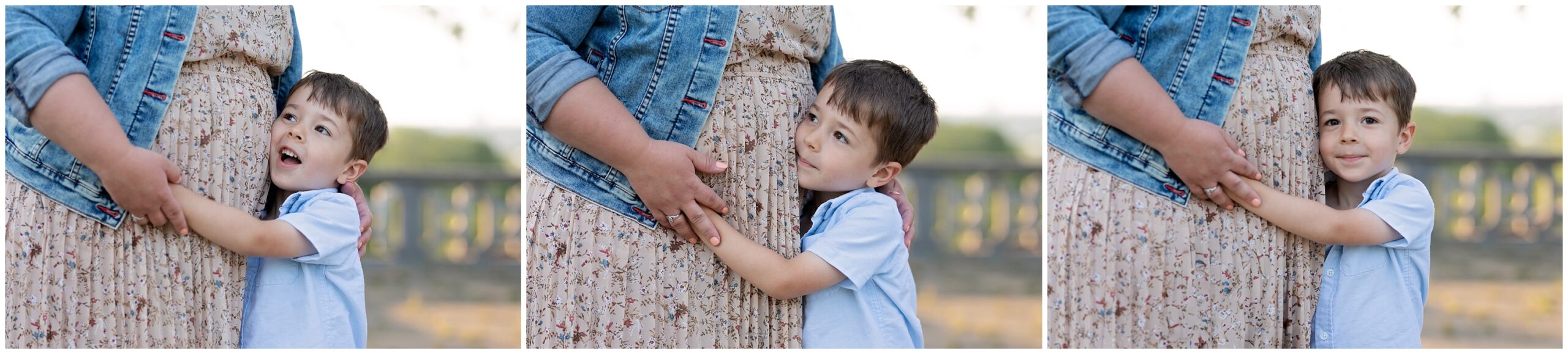 Mellon Park Family Maternity Session in Pittsburgh PA Photographed by Pittsburgh Maternity Photographer Acevedo Weddings