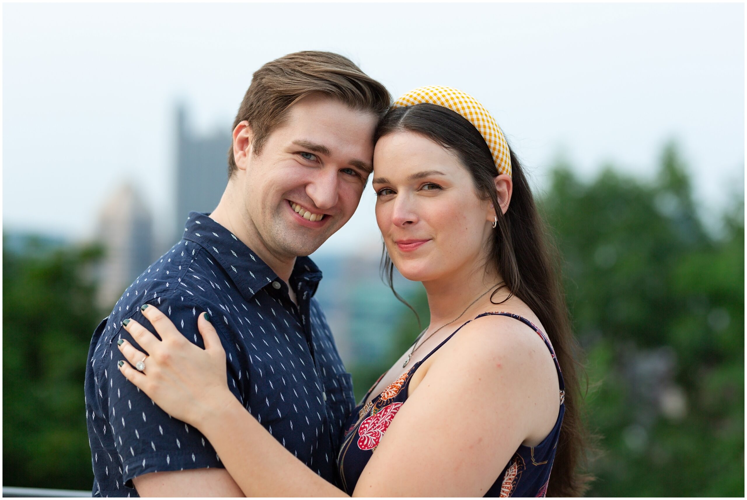 Mellon Park Engagement Session in Pittsburgh, PA photographed by Pittsburgh Wedding Photographer Acevedo Weddings