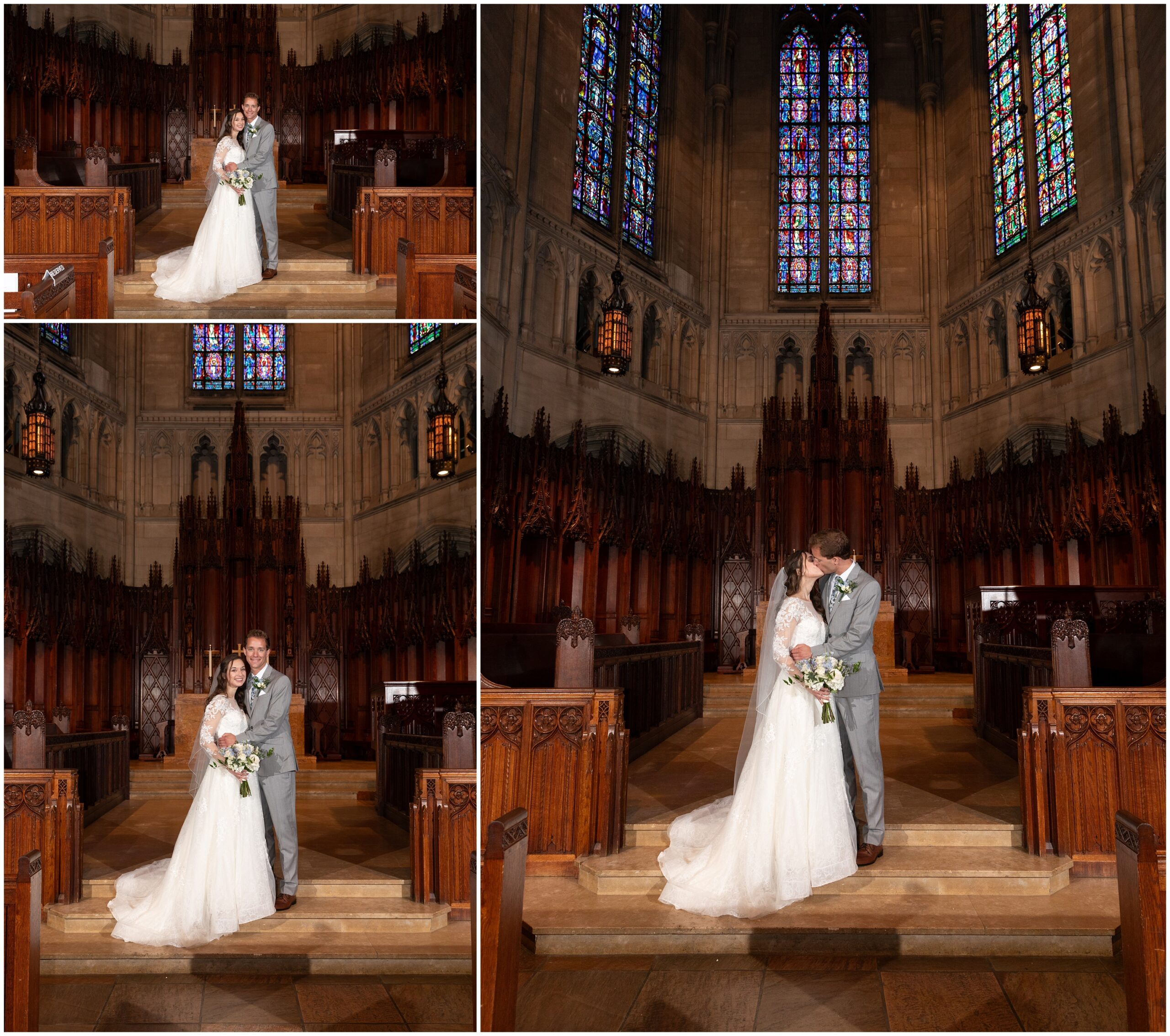 Heinz Memorial Chapel Wedding photos, pittsburgh wedding photographer, Catherine Acevedo Photography