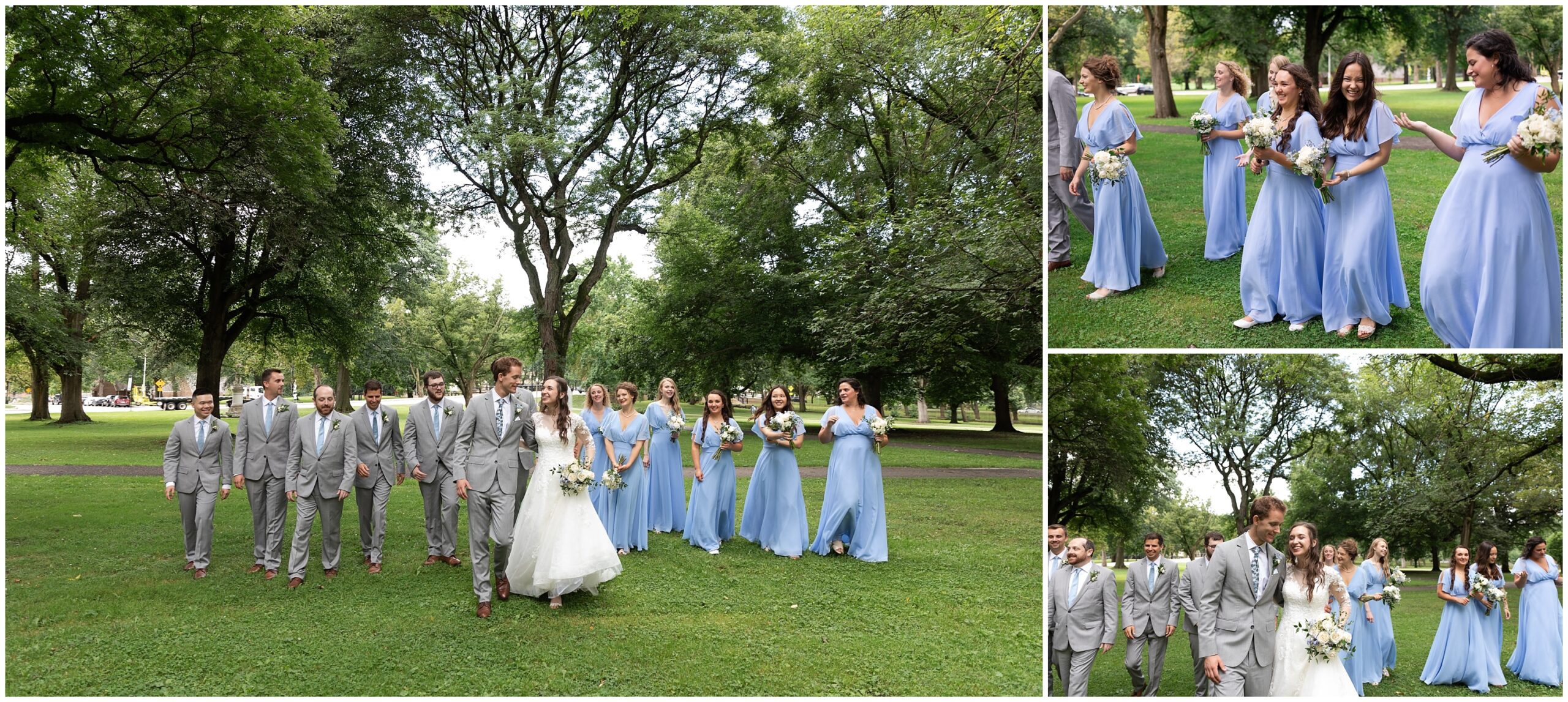 Allegheny Commons Park Wedding Photos by Pittsburgh Wedding Photographer Catherine Acevedo Photography